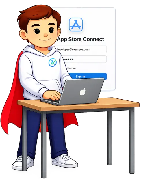 Buddy signing up from a laptop