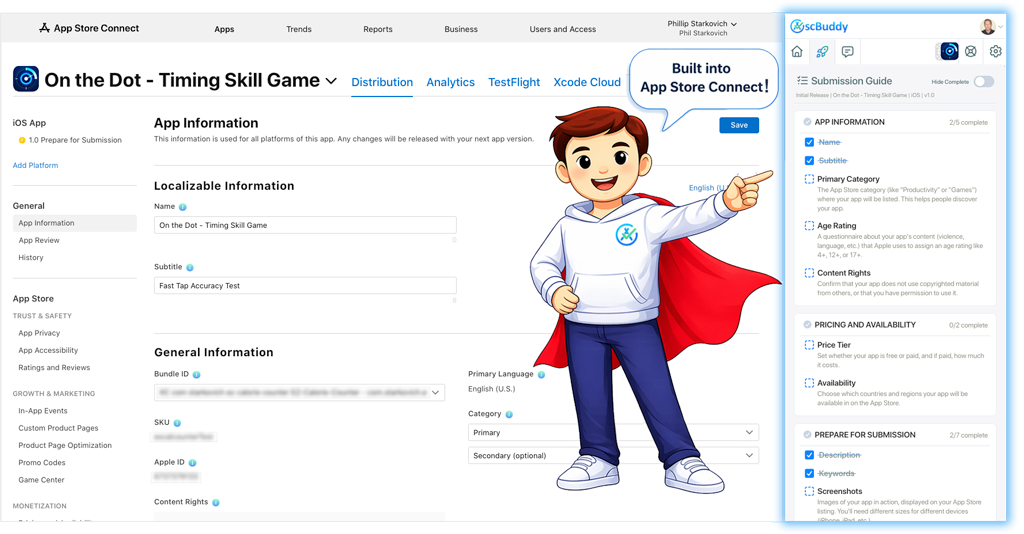 AscBuddy homepage preview