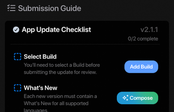 AscBuddy App Update Checklist preview